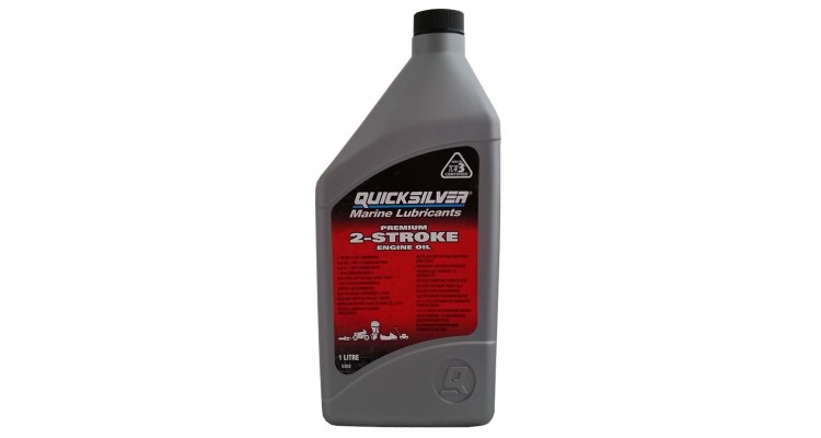 Eļļa, 2-taktu laivas motoram, QUICKSILVER, TCW3, PREM, 1 Litrs