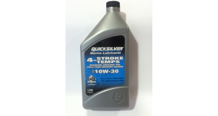 Eļļa, 4-taktu laivas motoram, QUICKSILVER 10W-30